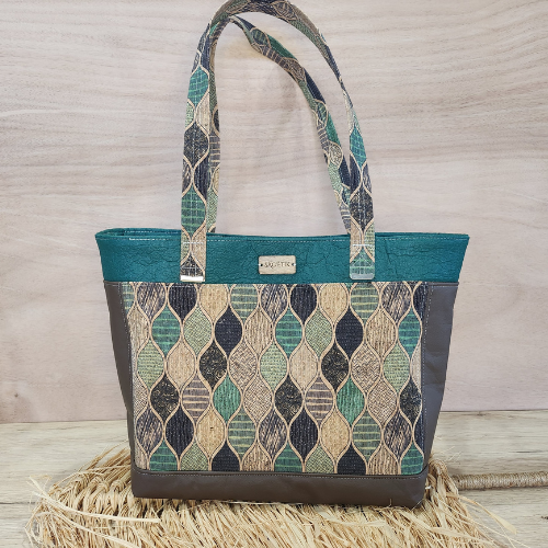 Jasmin bag in Piñatex (Piñatex) and cork