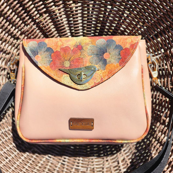 Camellia bag in Apple Skin and Cork