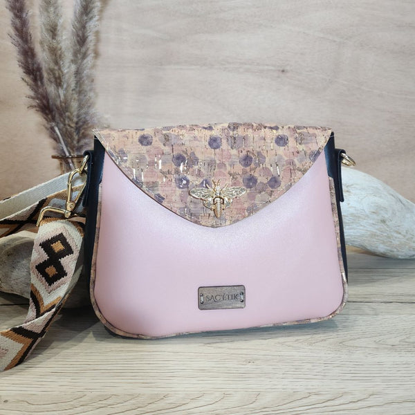 Camellia bag in Apple Skin and Cork