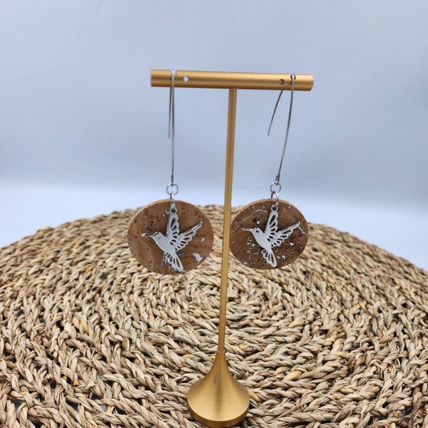 Cork earrings