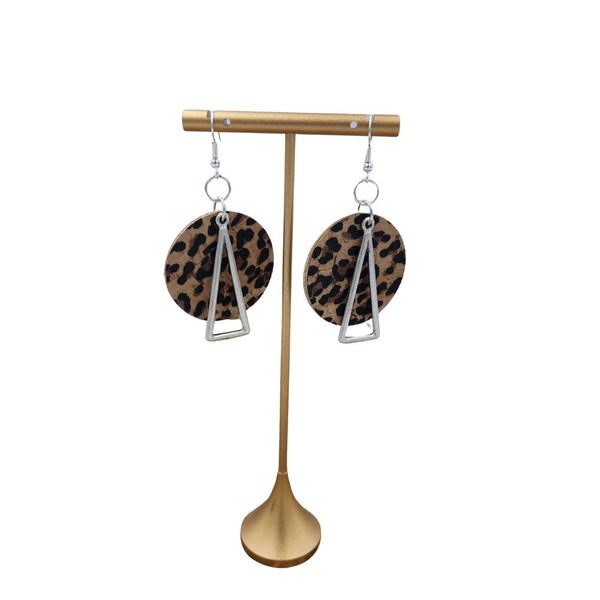 Cork earrings 