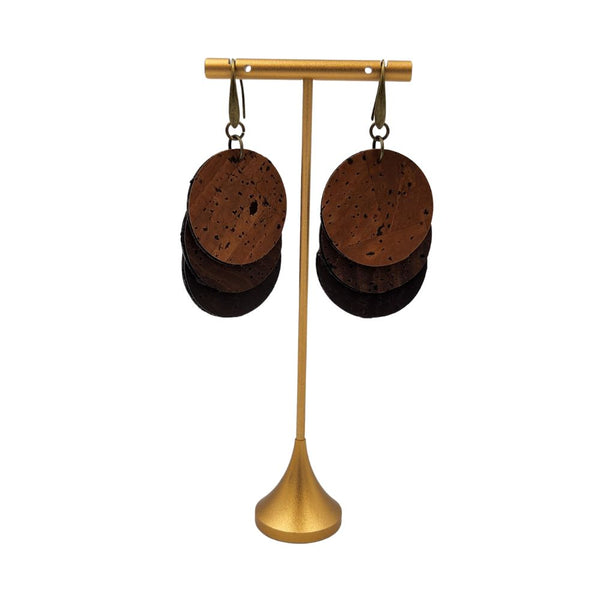 Cork earrings 