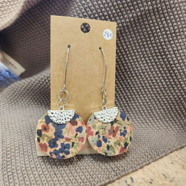 Cork earrings 